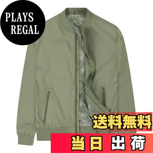 【送料無料】[SUNDAY ROSE] MA-1 エムエーワンジャケット メンズ カジュアル ライトアウター フライトジャケット ミリタリー ブルゾン アウター 秋冬 色：オリーブ008、サイズ：M