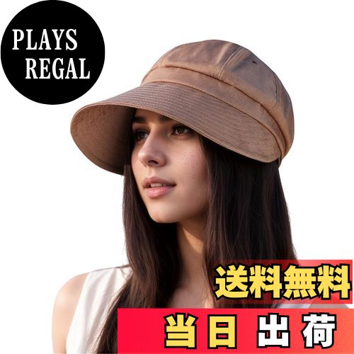 【送料無料】[RUNQIU] キャップ レディース 春 夏 小顔効果 日除け UVカット通気 調節可能 おしゃれ 大..
