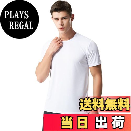 【送料無料】[Rovidorx] tシャツ メンズ 半袖 速乾 ドライtシャツ スポーツtシャツ 大きいサイズ ティ..