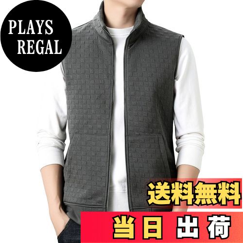 【送料無料】[netero] ベスト メンズ ジャカート 軽量 ノースリーブ 暖かい 防寒 防風 チョッキ ジッパ..