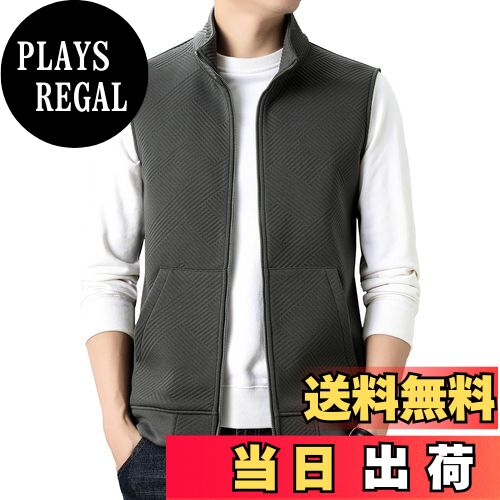 【送料無料】[netero] ベスト メンズ ジャカート 軽量 ノースリーブ 暖かい 防寒 防風 チョッキ ジッパ..