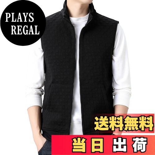 【送料無料】[netero] ベスト メンズ ジャカート 軽量 ノースリーブ 暖かい 防寒 防風 チョッキ ジッパ..