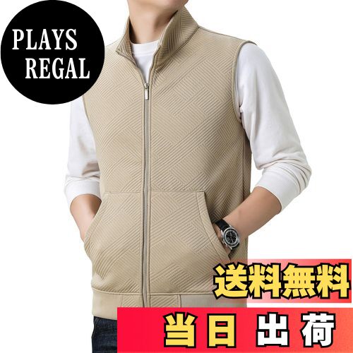 【送料無料】[netero] ベスト メンズ ジャカート 軽量 ノースリーブ 暖かい 防寒 防風 チョッキ ジッパ..