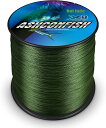 【送料無料】Ashconfish 色落ちしない PEライン 釣りライン 釣り糸 X8 8編み(100m~1000m) (0.4号 0.6号 0.8号 1号 1....