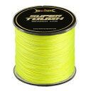 【送料無料】ヘラクレス(HERCULES) スーパータフ PEライン 釣り糸 4本編み 色:イエロー、サイズ:「500yds」2号「30lb」