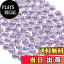 【送料無料】Beadsland(ビーズランド)フラットバック クリスタル ラインストーン ネイルアート クラフト用 ノン・ホットフィックス 色:ヴァイオレット、サイズ:SS30/288個