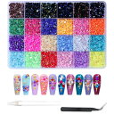 ネイルストーン ラインストーン BetterJonny ネイルストーン ガラス ネイル デコ パーツ 手芸パーツ DIY ネイルパーツ ネイル を飾て 色:Mu...