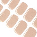 DANNI&TONI ジェルネイルシール ジェルネイルシール 硬化タイプ ネイルシール 硬化タイプ 爪補強保護 防水2週間 長持ち SGS認定済み アレルギー軽減ネイル 色:simply sand