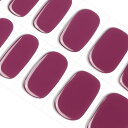 DANNI&TONI ジェルネイルシール ワンカラー ネイルシール 硬化タイプ ネイルシール硬化 ジェルネイルシール オフィス ジェルネイル ネイル シール 貼るネイル 貼るジェルネイル 長持ち ツール付き 28シールネイル 色:Rosy Embrace