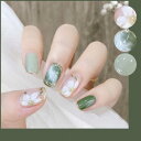 Sun&Beam Nails ネイルチップ ミディアム ショート ラウンド つけ爪 ツバキ 桜 ミディアムロング 付け爪 人気 かわいい おしゃれ 便利 安心 ...