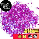 【送料無料】XIULI マーメイド ラインストーン マットキャンディーカラフルラインストーン ミックスビーズ ネイルアートのためのネイル装飾 DIY 混合サイズ 1440粒 色:パープル