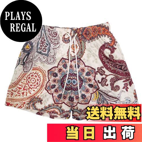 【送料無料】[NARROE] メンズ バスケット パンツ ランニング トレーニング ハーフパンツ バスケット スポーツ ウェア ランニングパンツ アメリカン短パン通気吸汗速乾 短パンツ スポーツ 色：5519カシューナッツの花、サイズ：L