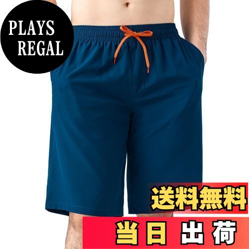 【送料無料】[NARANNBU] ナランブ 水着 メンズ 海水パンツ 膝丈 サーフトランク 夏 新柄 メッシュインナー付き 水陸両用 サウナ 通気速乾抗菌 UVカット/S-3XL 色：P0Fグレーブルー、サイズ：3XL
