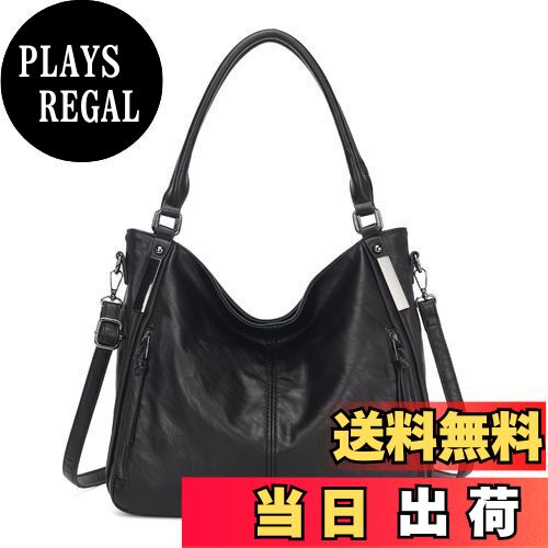 【送料無料】[KL928] 大容量 通勤 2WAYトートバッグ A4対応 ハンドバッグ ショルダー付き バッグ 高級PU レディースバッグ 鞄 大人 おしゃれ 通学 ビジネス カジュアルトート 色：ブラック(7192)、サイズ：大