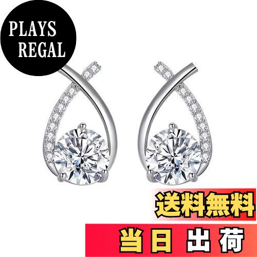 【送料無料】MIKAMU ピアス レディース 18K 18金RGP 人気 レディース ピアス 安心の 金属アレルギー対応 ギフト 専用ボックス付き 色:ホワイト...