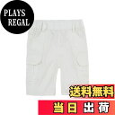 【送料無料】LSMUDKINGDOM ハーフパンツ キッズ カーゴパンツ 男の子 半ズボン 5分丈 無地 カジュアル 夏服 色:ホワイト、サイズ:110