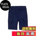 【送料無料】LSMUDKINGDOM ハーフパンツ キッズ カーゴパンツ 男の子 半ズボン 5分丈 無地 カジュアル 夏服 色:ネイビー、サイズ:120