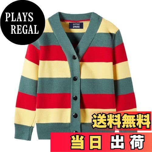 【送料無料】[LSMUDKINGDOM] カーディガン キッズ 男の子 スクール Vネック ニット アウター ポケット..