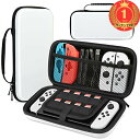 【楽天ランキング1位獲得】HEYSTOP【Switch ケース/Switch 有機elモデル対応】Switch 有機el ケース 保護カバー ゲームカード収納 防塵 防汚 防水 耐衝撃 全面保護型 持ち運び便利 大容量 収納バ
