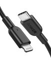 Anker PowerLine II USB-C & ライトニングケーブル MFi認証 USB PD対応 急速充電 iPhone 14 / 14 Plus / 14 Pro / 14 Pro Max / 13 / SE (第3世代) 各種対応 (1.8m ブラック)