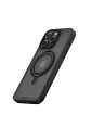 Anker MagGo Magnetic Case (360°リングスタンド, iPhone 15 Pro用) ブラック MagSafe対応 リングスタンド付き スマホケース マグネット搭載/滑り止め / 360°落下保護/耐衝撃/高耐久性/黄ばみなし/米軍MIL規格/強磁力リング/隠し収納式 ワイヤレス充電対応