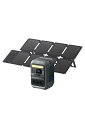Anker Solix C300 Portable Power Station with Solix PS60 Compact Portable Solar Panel 288Whポータブル電源と60Wソーラーパネルセット 定格出力300W 小型軽量 持ち運び便利 コンパクト パワフル リン酸鉄 太陽光発電セット キャンプ アンカー