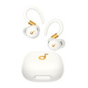Anker Soundcore Sport X20(Bluetooth 5.3)【完全ワイヤレスイヤホン/耳掛け/カナル型/フック型/アクティブノイズキャンセリング/外音取り込み/音声通話 / IP68防塵防水規格/ 完全防塵・防水/最大48時間音楽再生 / 専用アプリ対応/PSE技術基準適合】ホワイト