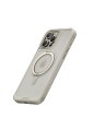 Anker MagGo Magnetic Case (360°リングスタンド, iPhone 15 Pro Max用) チタニウム MagSafe対応 リングスタンド付き スマホケース マグネット搭載/滑り止め / 360°落下保護/耐衝撃/高耐久性/黄ばみなし/米軍MIL規格/強磁力リング/隠し収納式 ワイヤレス充電対応