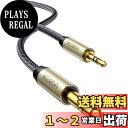 【送料無料】UGREEN オーディオ変換ケーブル 3.5mmミニプラグ to 6.35mm標準プラグ オス-オス ステレオケーブル 5m