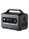 UGREEN ポータブル電源 リン酸鉄 680Wh 蓄電池 600W(最大1500W) AC/DC/USB出力 1.5時間満充電 純正弦波 アプリ操作 パススルー機能 出力ポート*12 10年以上寿命 40dBで静音 ポータブル バッテリー 発電機 車中泊/防災グッズ/省エネ/節電停電対策/非常用電源/津波/地震/台