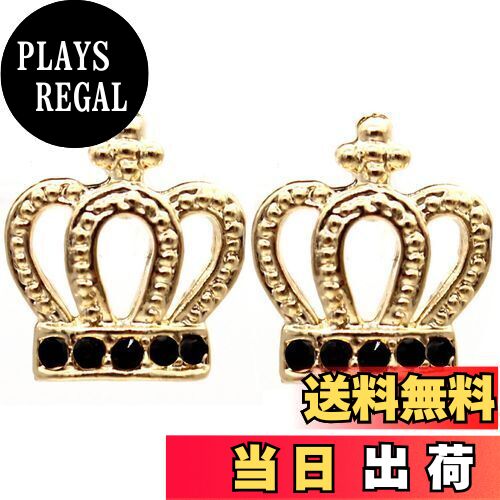 【送料無料】miwaki ピアス レディース メンズ 王冠 ティアラ モチーフ カラーストーン チタンポスト スタッドピアス アクセサリー 金属アレルギー対応 ...