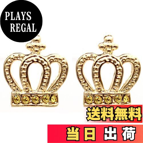 【送料無料】miwaki ピアス レディース メンズ 王冠 ティアラ モチーフ カラーストーン チタンポスト スタッドピアス アクセサリー 金属アレルギー対応 ...