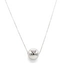 miwaki メタルボール ネックレス ボールネックレス メタリック シンプル メンズ レディース アクセサリー 金属アレルギー対応 日本製 nif0075 60cm シルバー