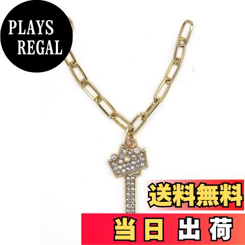 【送料無料】miwaki バッグチャーム イニシャルチャーム キーホルダー イニシャル アルファベット 王冠 スクエアチェーン レディース アクセサリー ゴール...