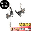 【送料無料】miwaki イヤリング ノンホールピアス 猫 アクセサリー シンプル レディース キャット モチーフ アレルギー対応 エポキシ樹脂 レジン 手描き 日本製 シルバー sya-e01 黒猫
