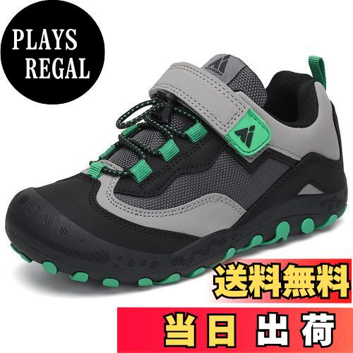 【送料無料】[Mishansha] スニーカー キッズ トレッキングシューズ つま先ガード キャンプ 遠足 ハイキ..