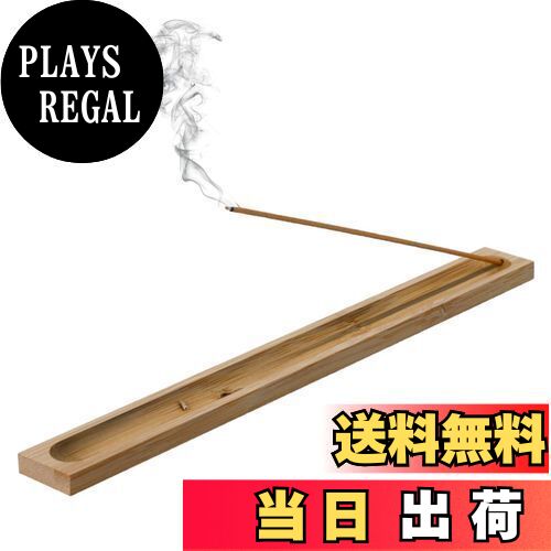 【送料無料】aninako お香立て 線香立て 横置き 挿入穴：2mm/3mm 灰がこぼれない 天然竹製 おしゃれ 和風デザイン お香スタンド インセンスホルダー お香たて オシャレ 香炉 室内装飾 仏壇 瞑想 茶道 ヨガ リラックス空間用 ((2.0mmジャック)インセンスホルダー)