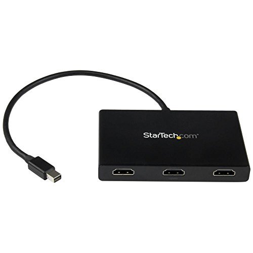 StarTech.com 3ݡMSTϥ Mini DisplayPort - 3x HDMI ޥ˥ץå 4Kб WindowsΤб MSTMDP123HD