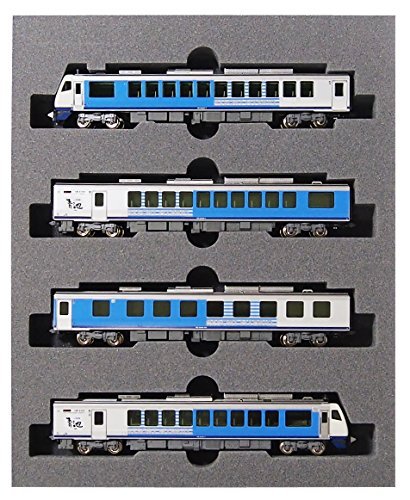 KATO Nゲージ HB-E300系 リゾートしらかみ 青池編成 4両セット 10-1367 鉄道模型 ディーゼルカーのサムネイル