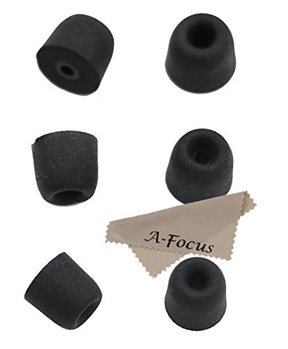 SHURE イヤホン 「A-Focus」 SHURE イヤホン 専用 フォーム・イヤーパッド SE215 フォームイヤーパッド SE112 フォーム イヤパッド SE535 フォーム イヤーチップ イヤーピース SML3サイズ3ペア入り メモリ ソフト ...