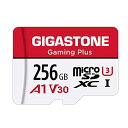 Gigastone まいくろsdカード 256GB Nintendo Switch SDカード動作確認済 転送速度100MB/S 高速 MicroSD 256GB Full HD 4K UHD動画