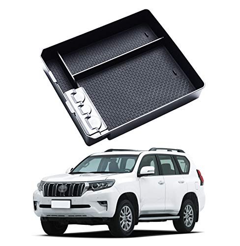 【shaohao】トヨタ プラド Toyota Land Cruiser Prado J150 収納ボックス センターコンソールトレイ センター コンソール ボックストレイ 小物入れトレイ すべり止め ラバーマット付き 荷物を置きやすい