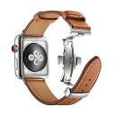 商品情報商品の説明主な仕様 【対応機種】：コンパチブル apple watch series 6/5/4/3/2/1/SE。42mm/44mm 　　※Apple watch付属いません。 【品質優れ】：高級のソフトなレザーで仕上がたアップルウィッチ バンドで、肌触りが柔らかくて快適です。ファーションなデザインと精密な手作り、その上、ステンレスて仕上げていたバックル、耐久性が強く、通気性も良くて、長持ちできるバンドです！ 【優雅な外見】：人体工学に基づいて、お洒落で高級感溢れたapple watch バンド、ビジネスやカジュアルや学校等、色んなシーンに適用します。 【脱着簡単】：片手で着脱できるDバックルタイプを採用。毎日の着脱をストレスなく行えます。手首の形に沿ってバンドの長さを自由に調節できます。 【ご注意】：水濡れや長時間の使用による変色、退色、硬化、型くずれは避けられません。革部分手入れされる場合は革製専用クリーナーをご使用ください。