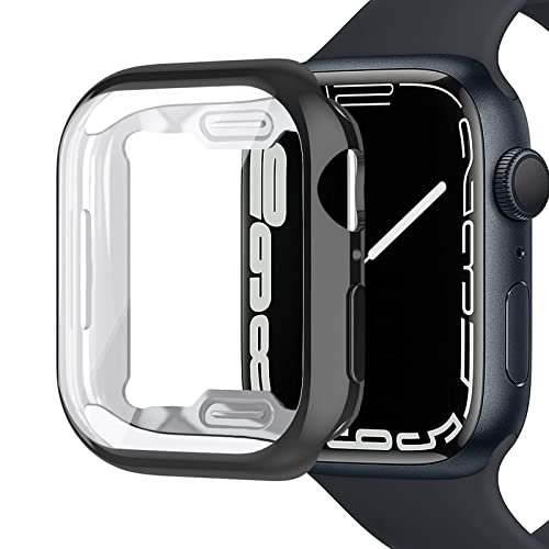 商品情報商品の説明主な仕様 【対応機種】Apple Watch Series 7/8 41mm（アップルウォッチ シリーズ 7/8 41mm）|Apple Watch Series 7/8 45mm（アップルウォッチ シリーズ 7/8 45mm）専用ケース。★ Miimallのみ正規販売店です。 日本商標登録番号：登録6083423。 【快適操作】ボタンにぴったり対応。手触りが良くて、クリア。カバーを取り外しなくでも、充電もできるです。ご注意：全面保護ケースなので、ジム、スポーツの中でこの商品を使う時、Apple Watch Series 7とケースのの間にみず（汗をかく）は滞留の可能性があります。運動の後、水気をよくきりをおすすめします。 【優良TPU材質】優良品質のTPU材料を採用しており、肌にやさしい、快適で、持久耐久性、ソフト。超質感、手触りが一番、外観は一流です。 【傷を防止する】TPU材料柔らかさはApple Watch Series 7を傷つかないようにします。全面保護、傷つき防止します。防衝撃はとても強いです。落下、衝撃、擦れ傷など一切心配ありません。 【一年品質保証付き】もし商品に初期不良または不具合なところがありましたら、出品者ページまでご連絡をお願いします。無償再送または返 金とも対応いたします。弊店はお客様に満足させるように全力を尽くします。ご連絡の方法：アカウントサービス内の「アカウントサービス」→「注文履歴」→「販売元」→「質問する｣ 。解决できるように全力を尽くしたいと存じます。