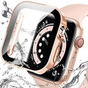 Miimall対応Apple Watch 6/SE/4/5 新型防水ケース 直角タイプ 防水 くもり止め アップルウォッチ6 44mm 一体型新型ケース防塵 防曇 フイルム スポーツ 傷防止 防衝撃 全面保護ケース Apple Watch SE カバー（44mm|ローズゴールド）