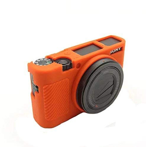 kinokoo SONY ソニー DSC-RX100M1/M2/M3/M4/M5/M6/M7 デジタルカメラ専用 シリコンカバー カメラケース RX100Mシリーズカメラカバー (RD)