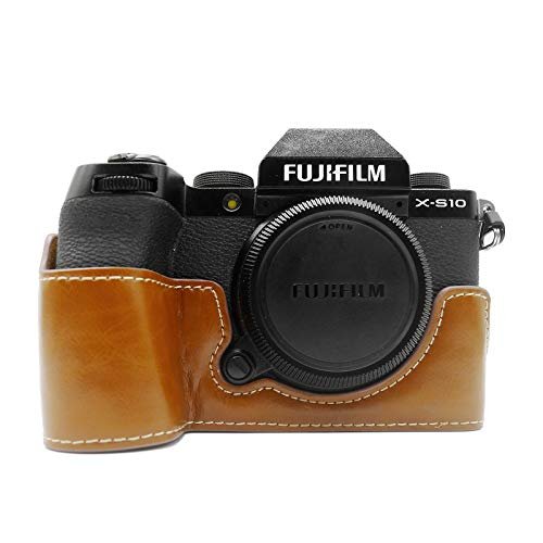 商品情報商品の説明主な仕様 対応機種：FUJIFILM XS10 素材：PUレザー [簡単便利] FUJIFILM XS10に向けた設計、本体としっかり密着し、操作性も良くデザインを損なわずご利用いただけます。ケースを取り外せずに、バッテリーへのアクセスが可能、すべての周辺機器ポート、カードスロット、ボタン操作が実現できます。軽量で、携帯に便利です。 [スタイリッシュな外観] シンプルで飽きこないデザインも魅力的で、アウトドアから普段使いまで違和感なく、贈り物にしてもいいです。