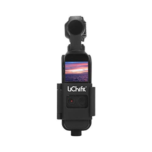 LICHIFIT dji osmo pocket 拡張ブラケット マウント OMSO POCKET 拡張アダプタ—フレーム 1/4ネジ穴 キズ防止 アクセサリー