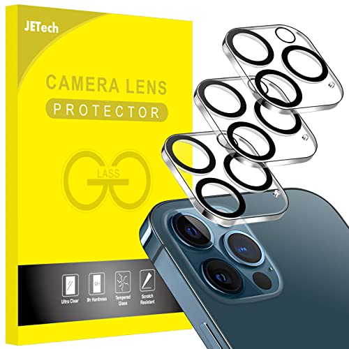 JEDirect iPhone12ProMax (12 Pro Max 6.7インチ専用) カメラフィルム レンズ 9H強化ガラス 高透過率 傷つけ防止 夜景撮影に影響なし 3枚セット