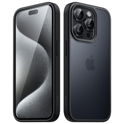 商品情報商品の説明説明 JEDirect マットケース iPhone 15 Pro Max 6.7インチ用（iPhone 15 Pro 6.1インチには対応できません） 耐衝撃性ミリタリーグレードの落下防止 つや消しの半透明の背面電話カバー 指紋防止 ブラック主な仕様 [スリムプロファイル] iPhone 15 Pro Max 6.7インチ専用。注：iPhone 15 Pro 6.1インチには対応できません。 私たちは美学と保護を考慮に入れています。 この保護カバーは、スマートフォンをかさばらないように見せたり、ワイヤレス充電器との互換性を損なうことはありませんbr[ミリタリーグレードの保護] このケースは、SGSによる6フィートの落下テストでミリタリーグレードの耐衝撃性として認定されており、衝撃を吸収するコーナリングクッションを使用して特別に設計されており、深刻な損傷から携帯電話を高度に保護しますbr[マット半透明バック] フレキシブルTPUフレームとハードPCバックを採用し、グリップ力に優れた究極のタッチ感を実現。 その間、半透明の背面のおかげで、携帯電話の繊細なロゴを賞賛することができますbr[指紋なし] マットな背面は汚れ、指紋、さらには傷を完全に防ぎます。常に清潔な携帯ケースを提供できますbr[カメラと画面の保護] 隆起したエッジは、スマートフォンを水平に置いたときに画面とカメラを表面の傷から効果的に保護します。 さらに、正確なカットアウトにより、すべての機能とコントロールに完全にアクセスできます